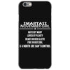 Smartass November Girl iPhone 6/6s Case
