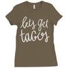 taco (2) Ladies Fitted T-Shirt