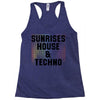 Sunrises House &amp; Techno Racerback Tank