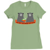you don't win friends with salad Ladies Fitted T-Shirt