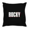Rock Balboa Throw Pillow