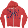 rebel girl Zipper Hoodie