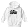 Animals Are Not Ingredients Youth Hoodie