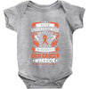 Never Underestimate the Strength of a Skin Cancer Warrior Baby Bodysuit