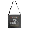 santa pisces christmas ugly t shirts Adjustable Strap Totes