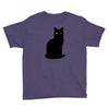 black cat Youth Tee