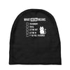 meow meaning Baby Beanies