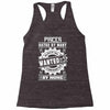 Pisces Hated By Many Wanted By Plenty Racerback Tank