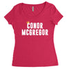 conor mcgregor crown Women's Triblend Scoop T-shirt