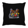 reindeer winter 2018 Throw Pillow