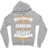Super Cool Grandson Of A Freaking Awesome Grammy Zipper Hoodie