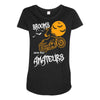 motorcycle riders Maternity Scoop Neck T-shirt