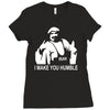 iron sheik wrestling iran funny Ladies Fitted T-Shirt