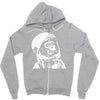 astronaut chimp Zipper Hoodie