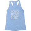 horror movie addict Racerback Tank