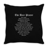 beer prayer Throw Pillow