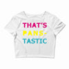 pansexual pride Crop Top