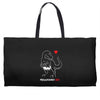 pregnant rex Weekender Totes