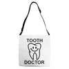 tooth doctor Adjustable Strap Totes