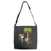 part time job   coconut farm Adjustable Strap Totes