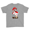 mario licking toad Youth Tee