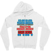 push me around grandpa Zipper Hoodie