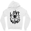 love wins Zipper Hoodie