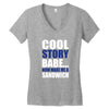 cool story babe, now make me a sandwich Women's V-Neck T-Shirt