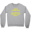 i went outside once Crewneck Sweatshirt