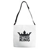 retired king Adjustable Strap Totes