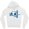 night owl Zipper Hoodie