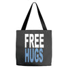 funny t shirts free hugs adult Tote Bags