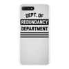 redundancy iPhone 7 Plus Case