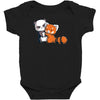 panda hug Baby Bodysuit