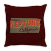 greetings from neptune Throw Pillow