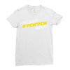 eat, sleep, pewpew, repeat Ladies Fitted T-Shirt