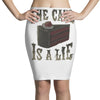 the cake is a lie Pencil Skirts
