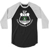 cia badge cider imbibing anarchist with badge 3/4 Sleeve Shirt