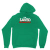 i'm saved but i cuss a little Unisex Hoodie