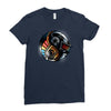 daft yin yang Ladies Fitted T-Shirt