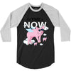 the time is now 3/4 Sleeve Shirt
