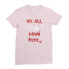 stephen we all float down here movie scene baloon Ladies Fitted T-Shirt