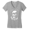 clown es nerd retro horror fun Women's V-Neck T-Shirt