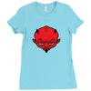devil dude Ladies Fitted T-Shirt