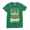 My Daughter Is Super Awesome Her Mother Ladies Fitted T-Shirt