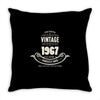 premium vintage 1967 classic perfectly aged limited edition Throw Pillow