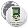 gameboy Pin-back button