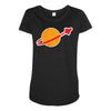 Lego Space Vintage Maternity Scoop Neck T-shirt