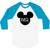Mr. and Mrs. Matching 3/4 Sleeve Shirt