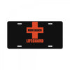 nude beach   lifeguard License Plate